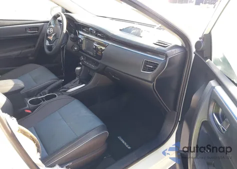 2015 Toyota Corolla S Plus из США, поврежденный, VIN 2T1BURHE0FC256266